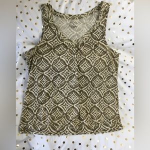 Senoma Aztec print top; Large